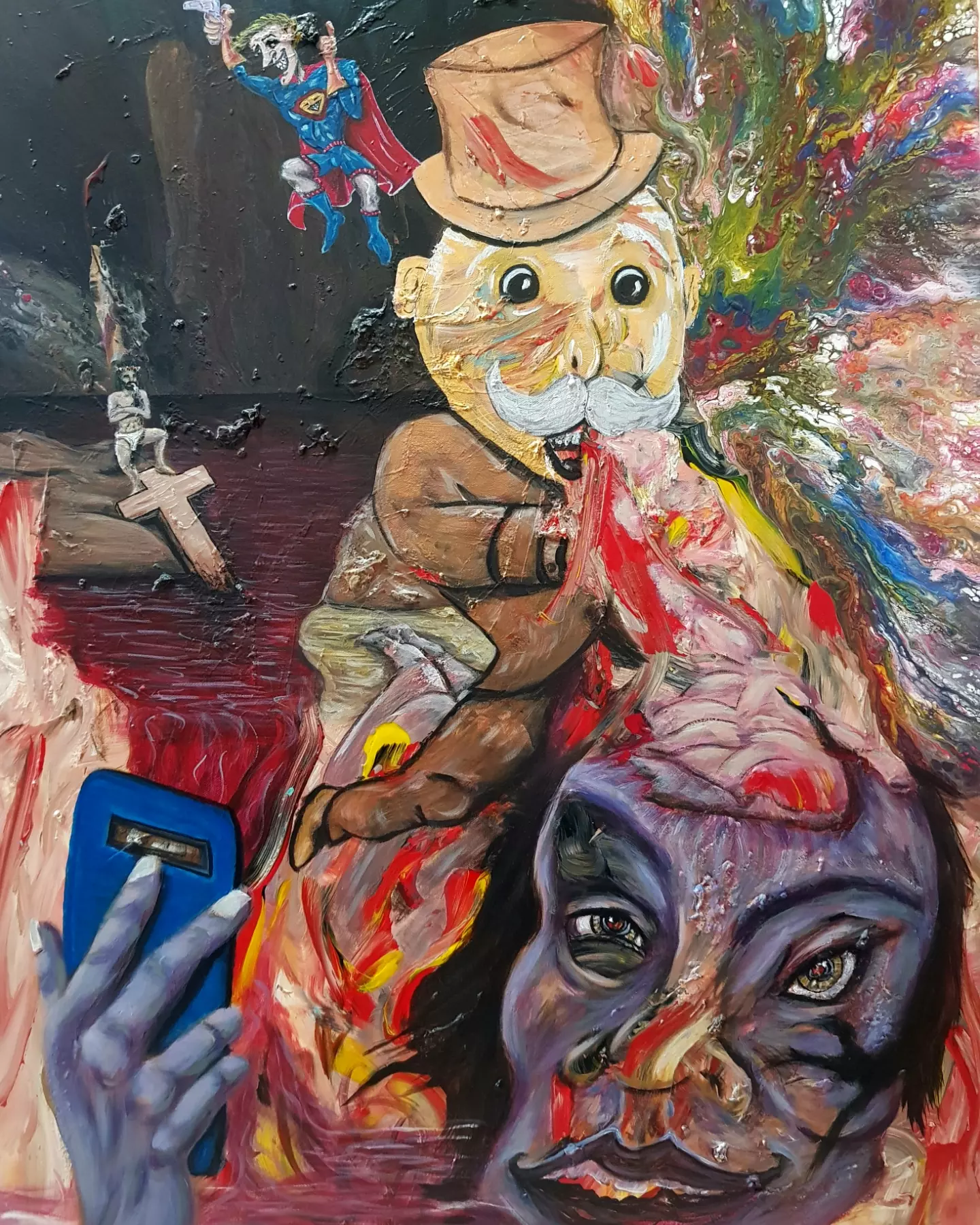 'El comesesos', obra de Cel3s Orozco