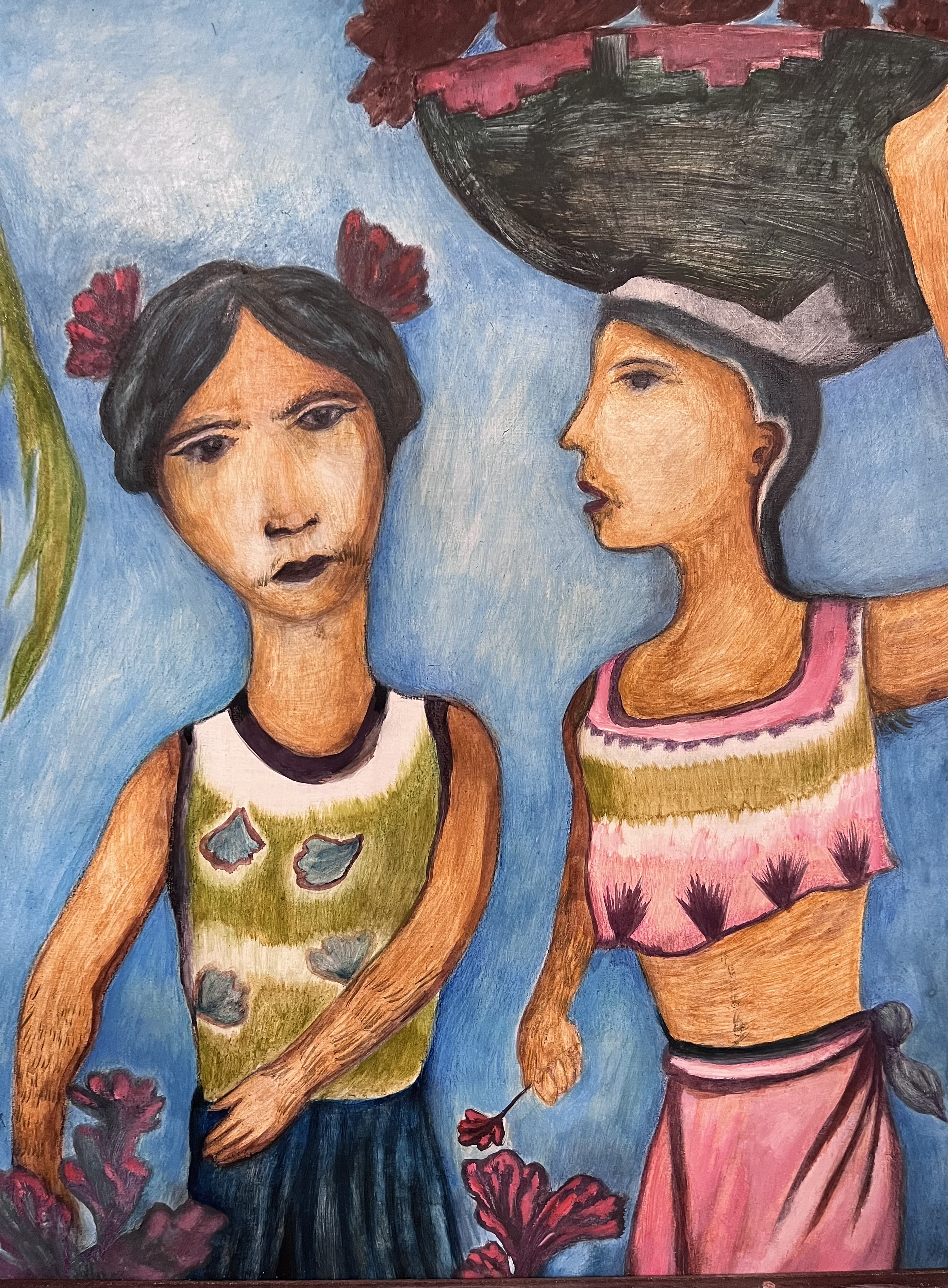 Las otras flores, obra de David Mirta